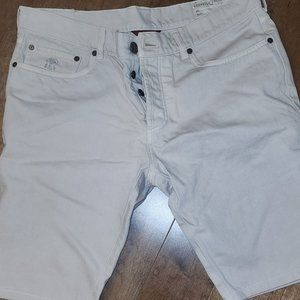 Brunello Cucinelli Beige Denim Shorts